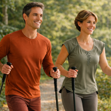 Nordic Walking im Studio bewegungsart in Berlin Friedrichshagen