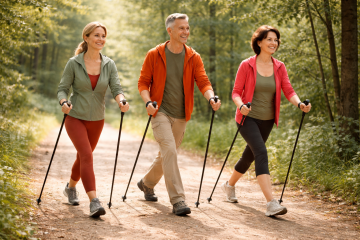 Nordic Walking im Studio bewegungsart in Berlin Friedrichshagen